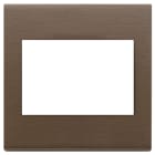VIMAR SPA - VIW22648.12 PLACCA 3M BS BRONZO SCURO SPAZZOLATO