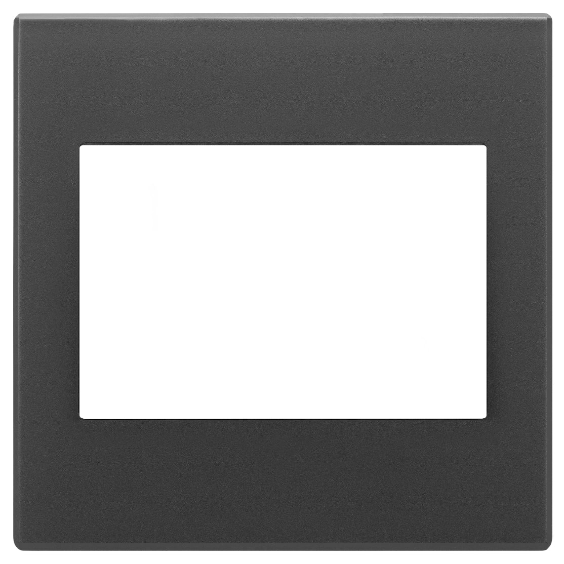 VIMAR SPA - VIW22648.73 PLACCA 3M BS NERO SATINATO
