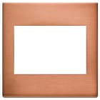 VIMAR SPA - VIW22648.86 PLACCA 3M BS RAME SPAZZOLATO