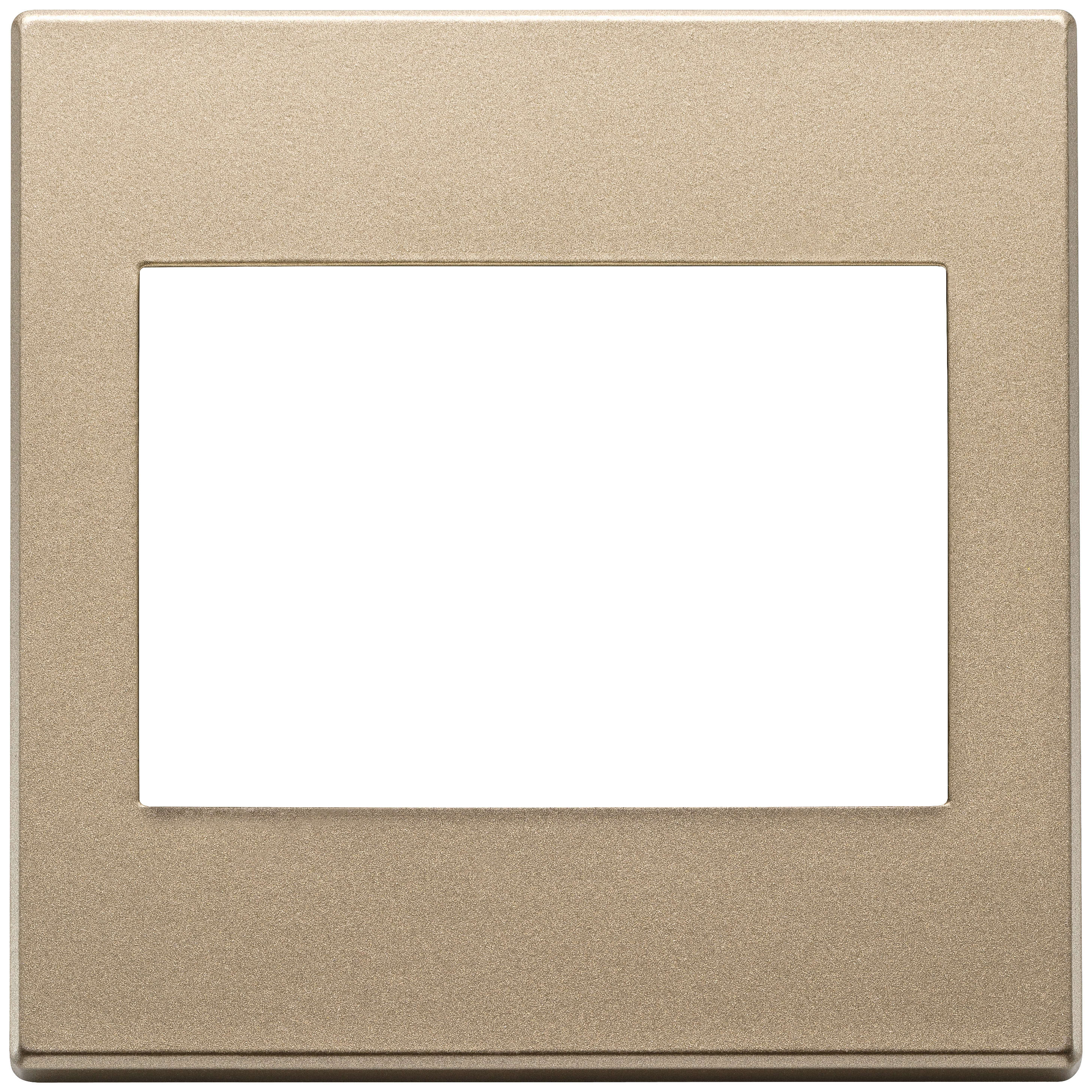 VIMAR SPA - VIW22648.88 PLACCA 3M BS ORO SATINATO