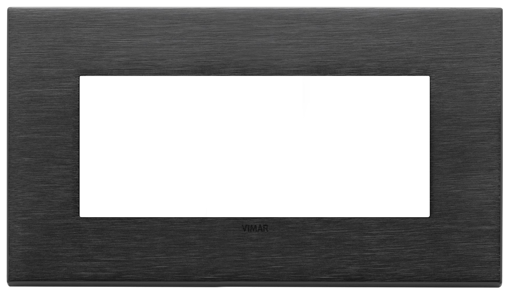 VIMAR SPA - VIW22649.13 PLACCA 5M BS NERO SPAZZOLATO