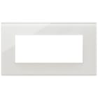VIMAR SPA - VIW22649.71 Placca 5M BS bianco latte