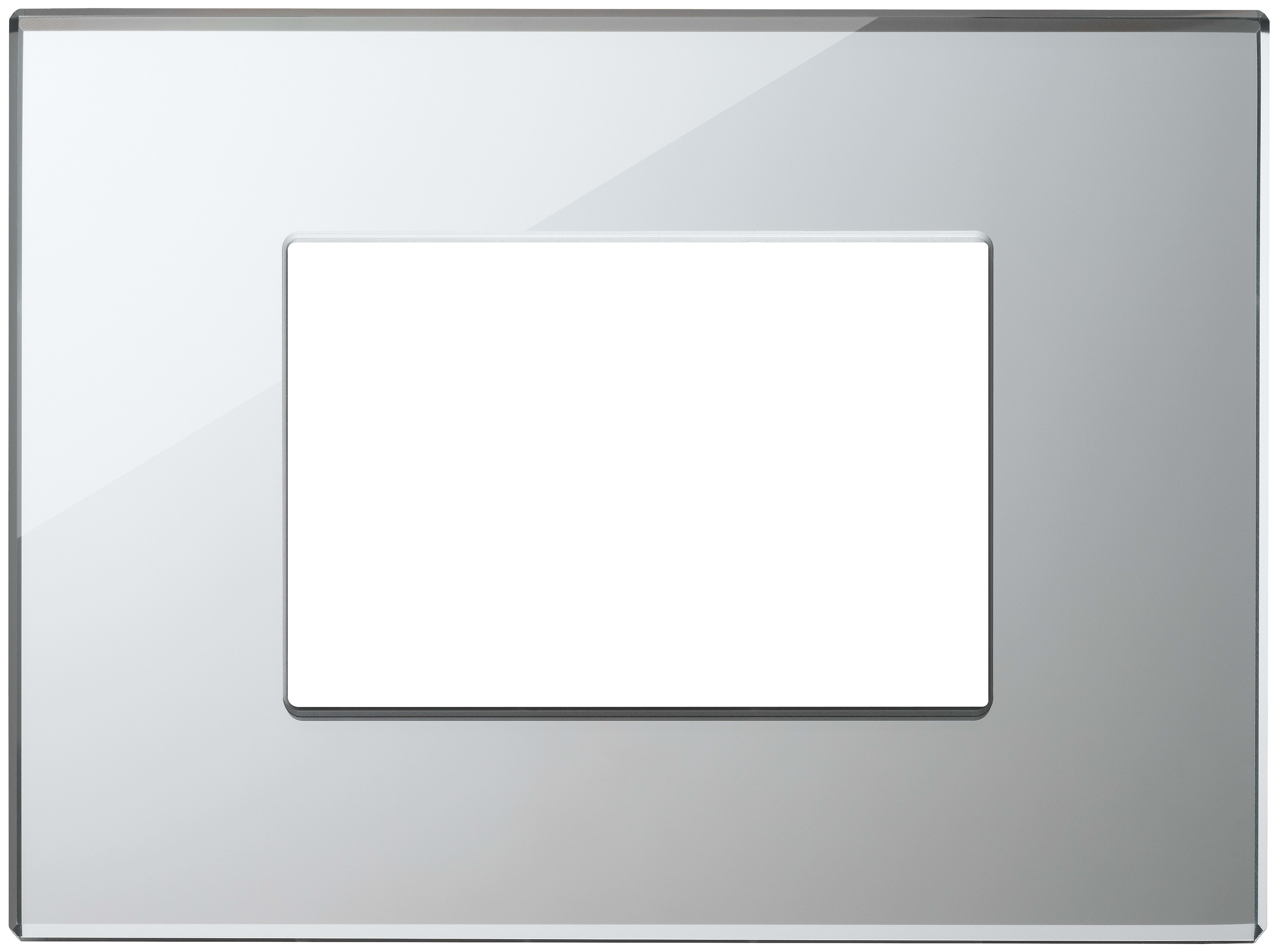 VIMAR SPA - VIW22653.75 PLACCA 3M ARGENTO GHIACCIO