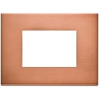 VIMAR SPA - VIW22653.86 PLACCA 3M RAME SPAZZOLATO