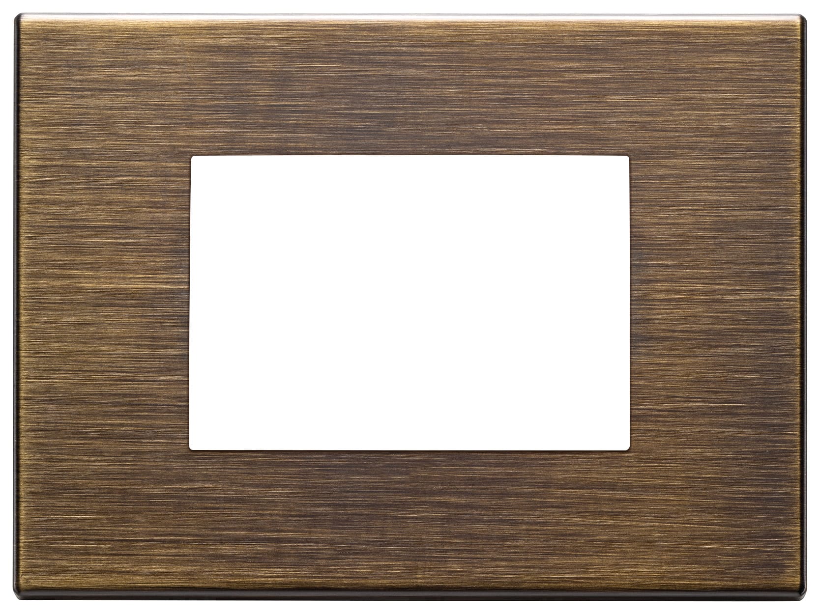 VIMAR SPA - VIW22653.87 Placca 3M bronzo antico spazzolato