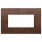 VIMAR SPA - VIW22654.32 PLACCA 4M NOCE AMERICANO