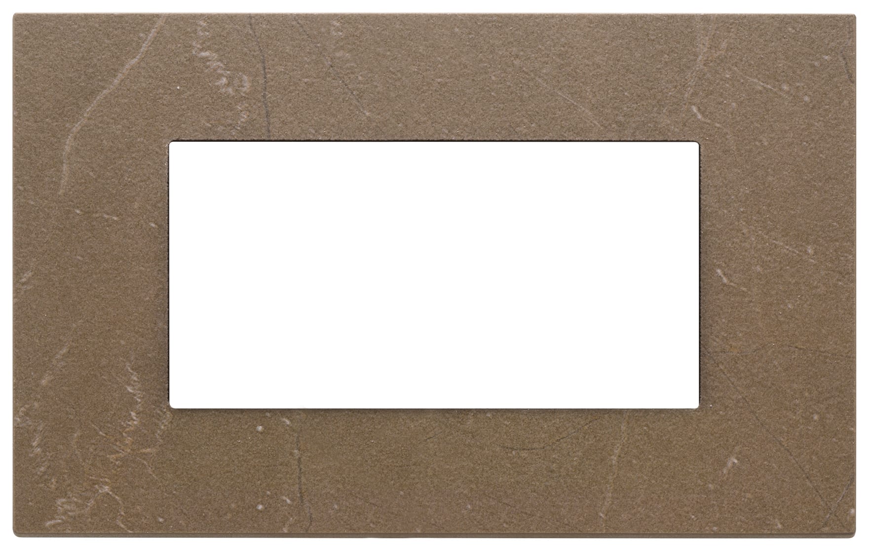 VIMAR SPA - VIW22654.52 PLACCA 4M COFFEE BROWN