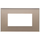 VIMAR SPA - VIW22654.77 PLACCA 4M OPALE BRUNO