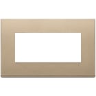 VIMAR SPA - VIW22654.88 PLACCA 4M ORO SATINATO