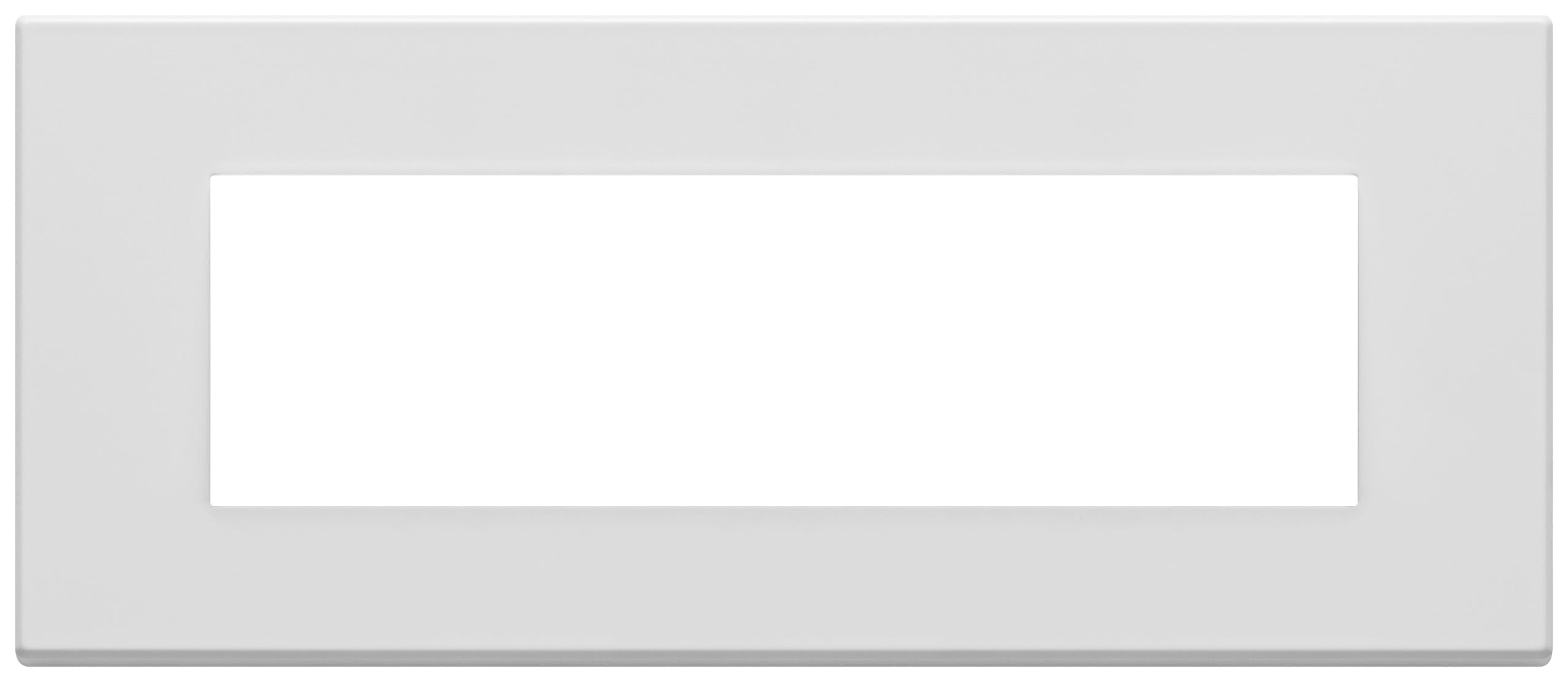 VIMAR SPA - VIW22657.01 PLACCA 7M BIANCO MATT