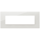 VIMAR SPA - VIW22657.71 PLACCA 7M BIANCO LATTE
