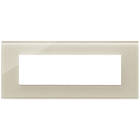 VIMAR SPA - VIW22657.72 PLACCA 7M BIANCO CANAPA