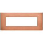 VIMAR SPA - VIW22657.86 PLACCA 7M RAME SPAZZOLATO