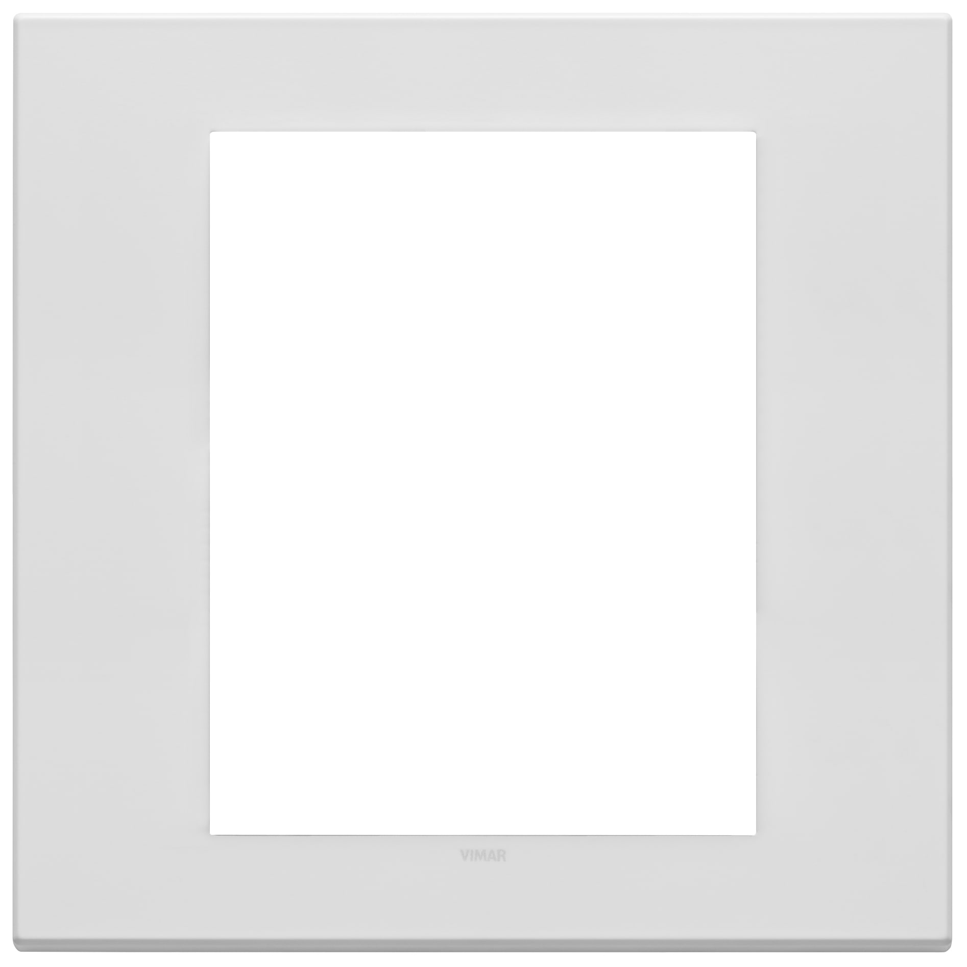 VIMAR SPA - VIW22668.01 PLACCA 8M BIANCO MATT