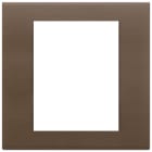 VIMAR SPA - VIW22668.12 PLACCA 8M BRONZO SCURO SPAZZOLATO