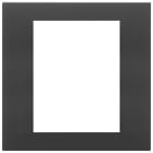 VIMAR SPA - VIW22668.73 PLACCA 8M NERO SATINATO