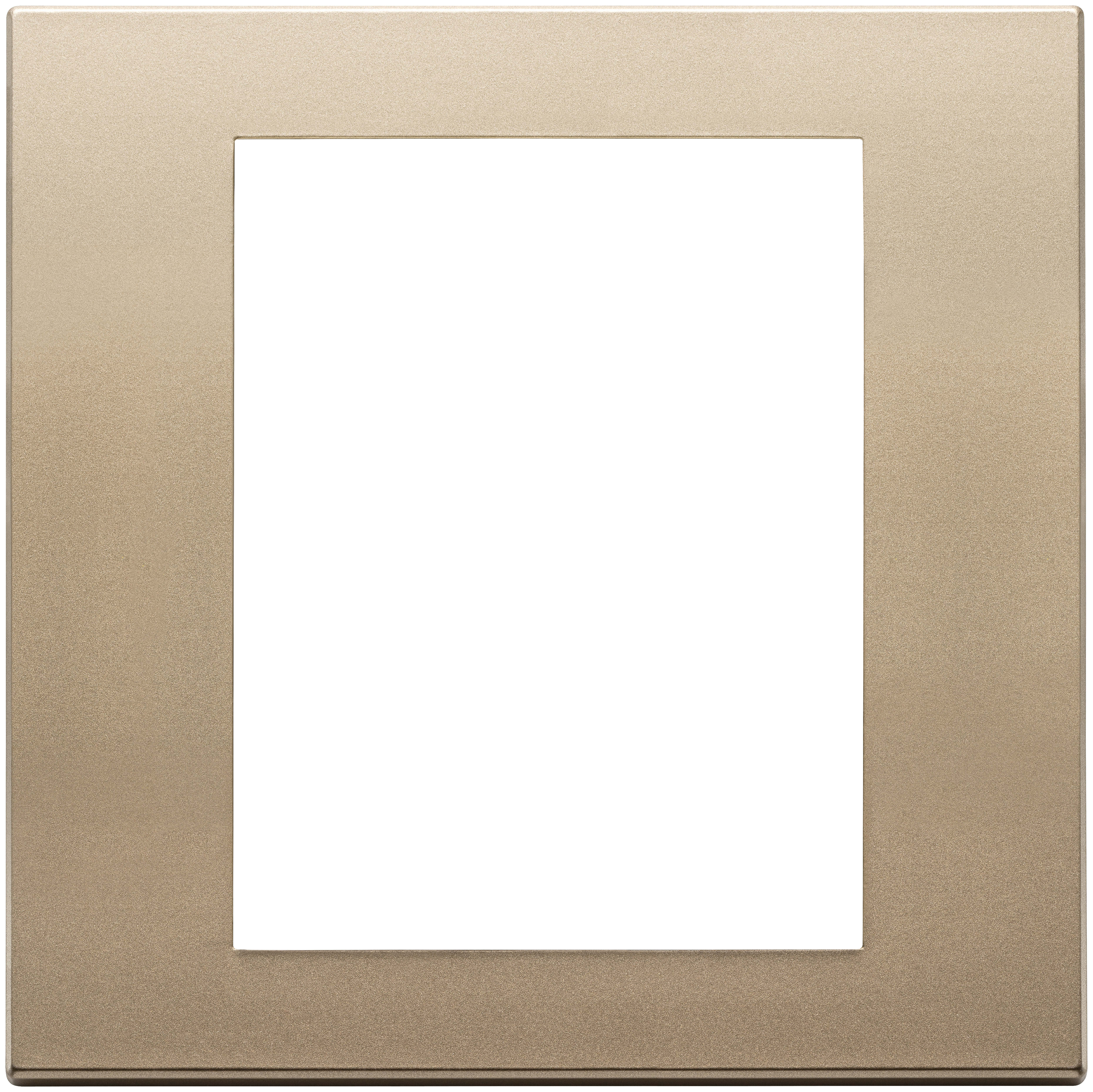 VIMAR SPA - VIW22668.88 Placca 8M oro satinato