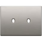 VIMAR SPA - VIW22673.2.11 PLACCA 3MX2 VINTAGE NICHEL SPAZZOLATO