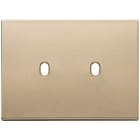 VIMAR SPA - VIW22673.2.88 PLACCA 3MX2 VINTAGE ORO SATINATO