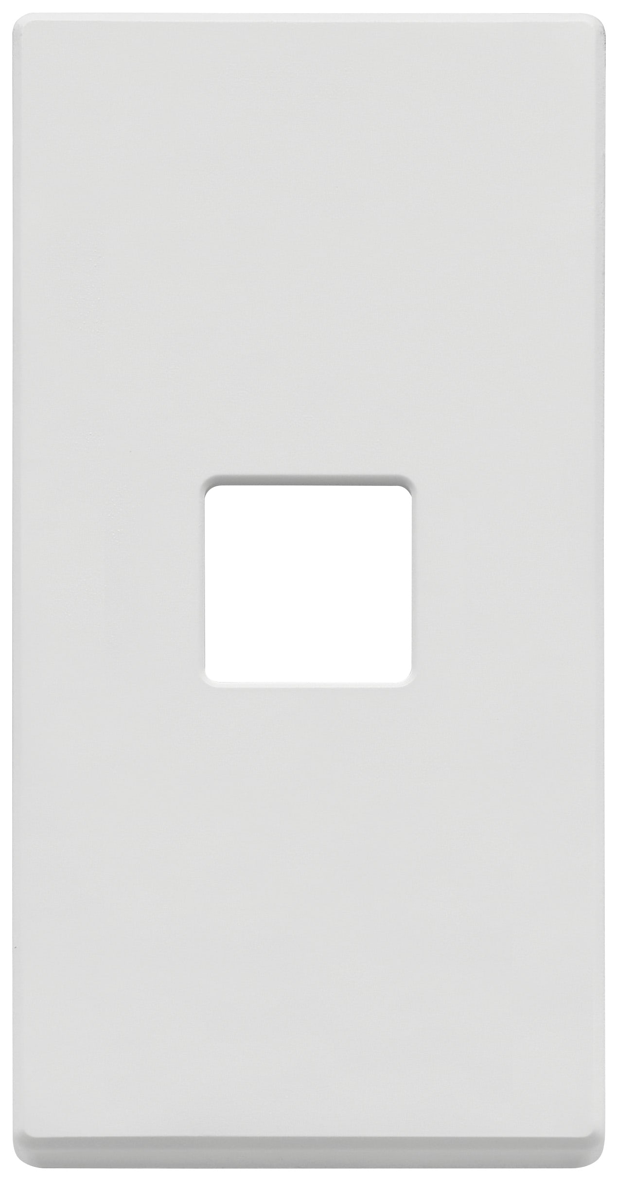 VIMAR SPA - VIW22681.1.01 Placca 1Mx1 pannelli Flat bianco matt