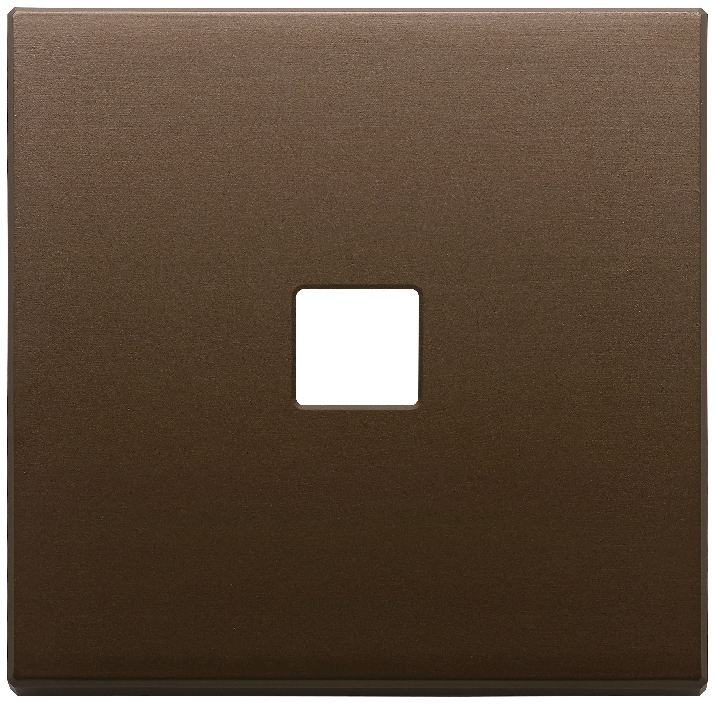 VIMAR SPA - VIW22682.1.12 PLACCA 2MX1 FLAT BRONZO SCURO SPAZZ.