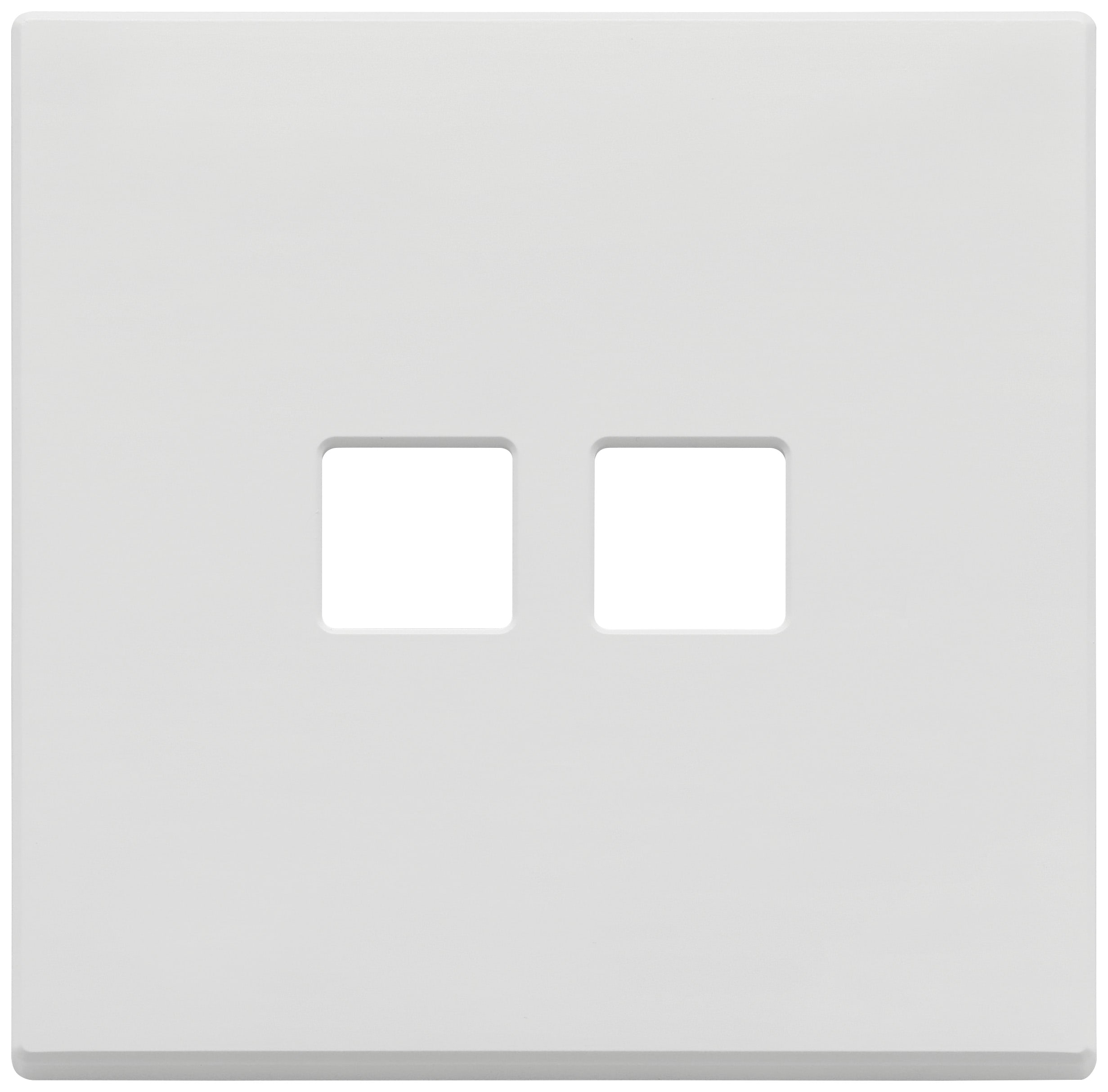 VIMAR SPA - VIW22682.2.01 PLACCA 2MX2 FLAT BIANCO MATT