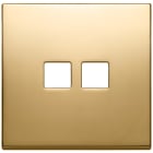 VIMAR SPA - VIW22682.2.82 PLACCA 2MX2 FLAT ORO