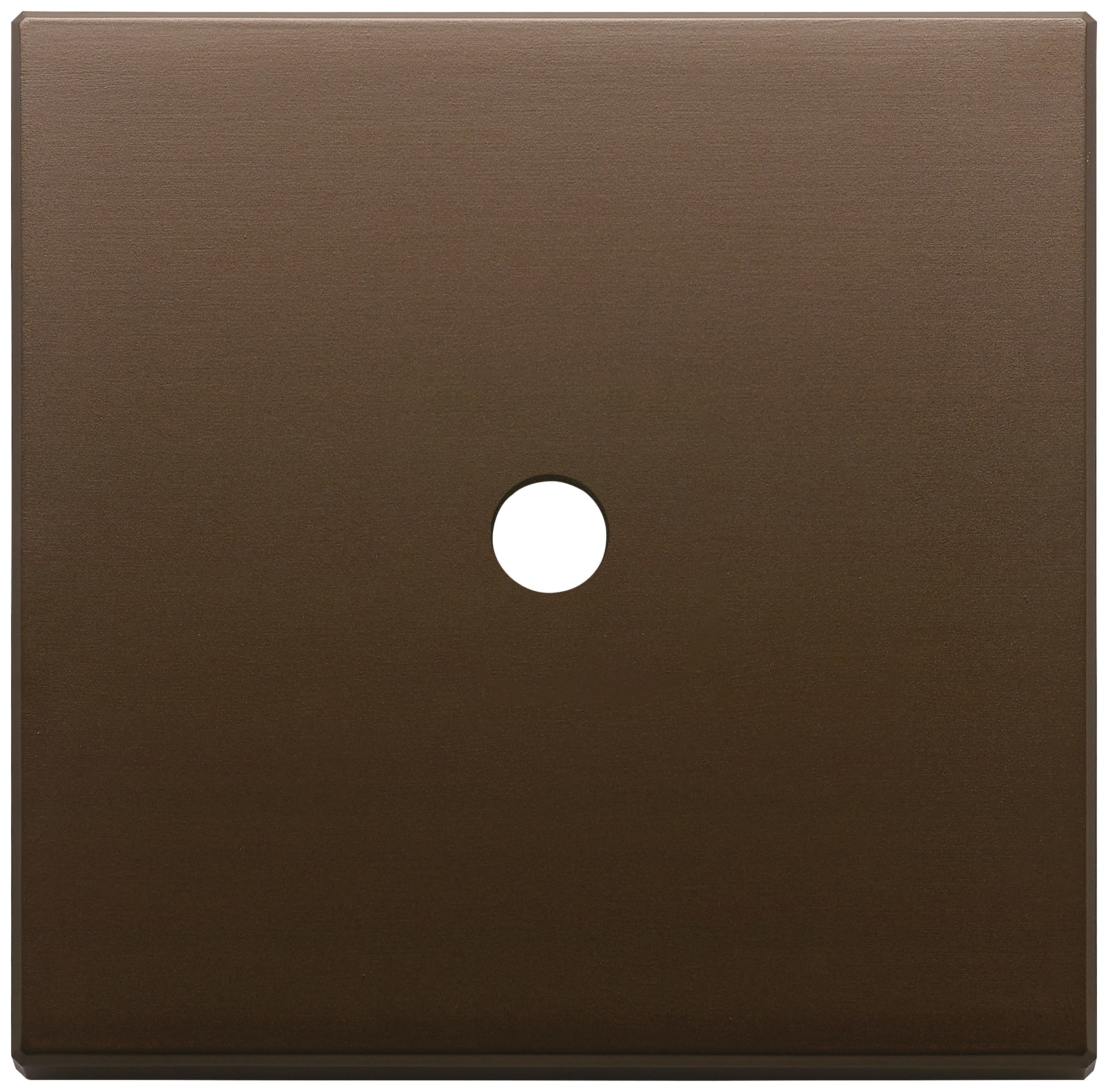 VIMAR SPA - VIW22682.RN.1.12 Placca 2Mx1 Tondo bronzo scuro spazz.