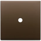 VIMAR SPA - VIW22682.RN.1.12 Placca 2Mx1 Tondo bronzo scuro spazz.