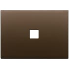 VIMAR SPA - VIW22683.1.12 PLACCA 3MX1 FLAT BRONZO SCURO SPAZZ.