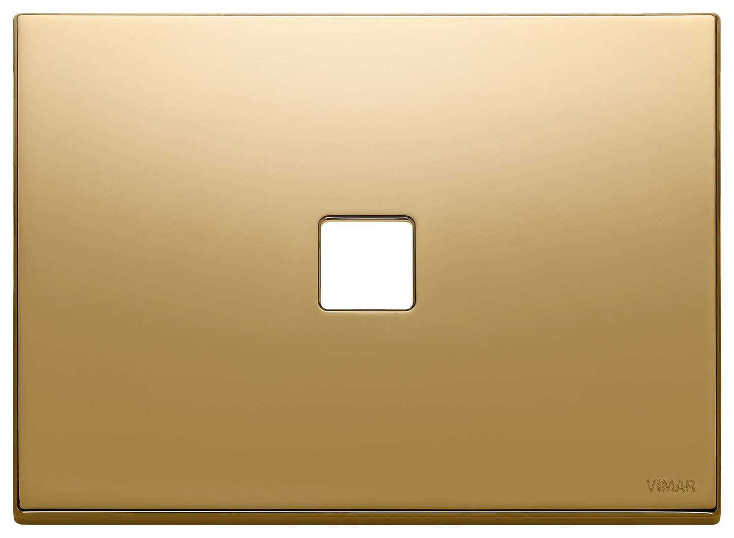 VIMAR SPA - VIW22683.1.82 PLACCA 3MX1 FLAT ORO