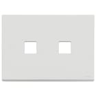 VIMAR SPA - VIW22683.2.01 PLACCA 3MX2 FLAT BIANCO MATT