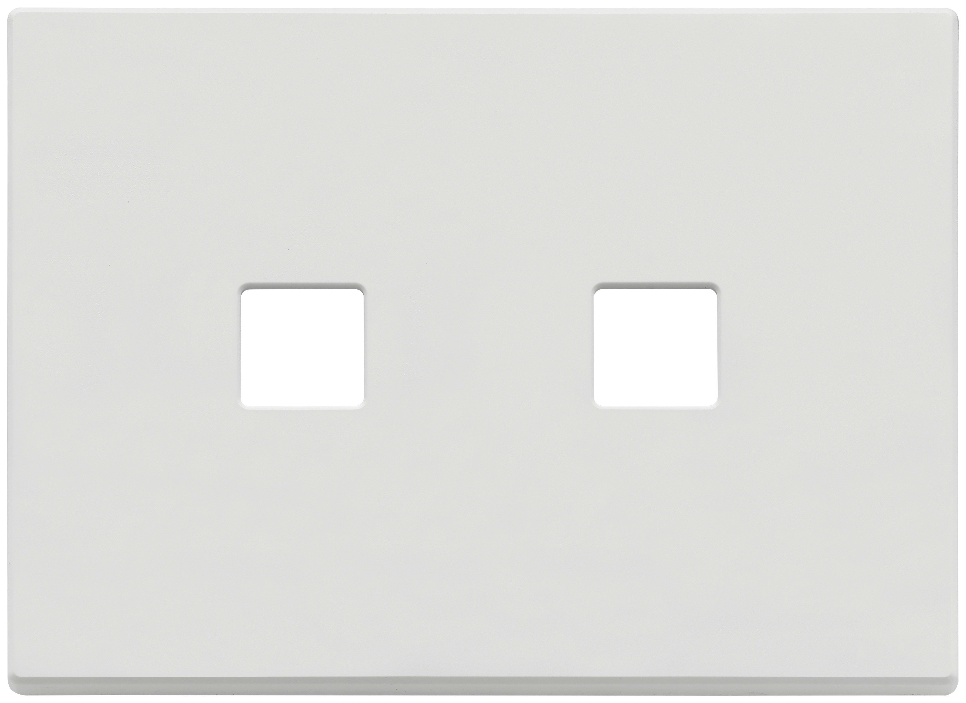 VIMAR SPA - VIW22683.2.01 PLACCA 3MX2 FLAT BIANCO MATT