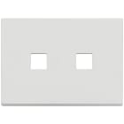 VIMAR SPA - VIW22683.2.01 PLACCA 3MX2 FLAT BIANCO MATT