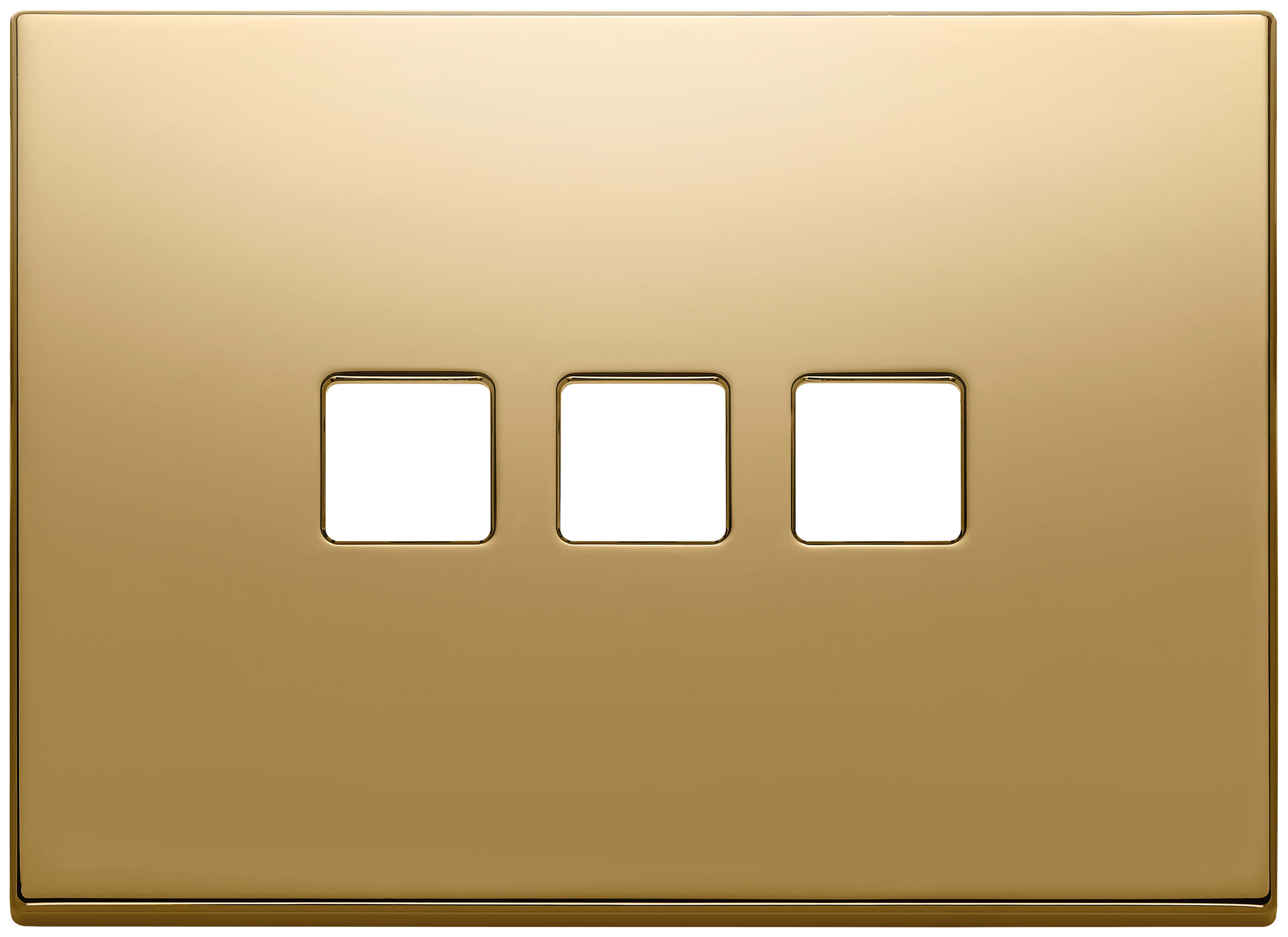 VIMAR SPA - VIW22683.3.82 PLACCA 3MX3 FLAT ORO