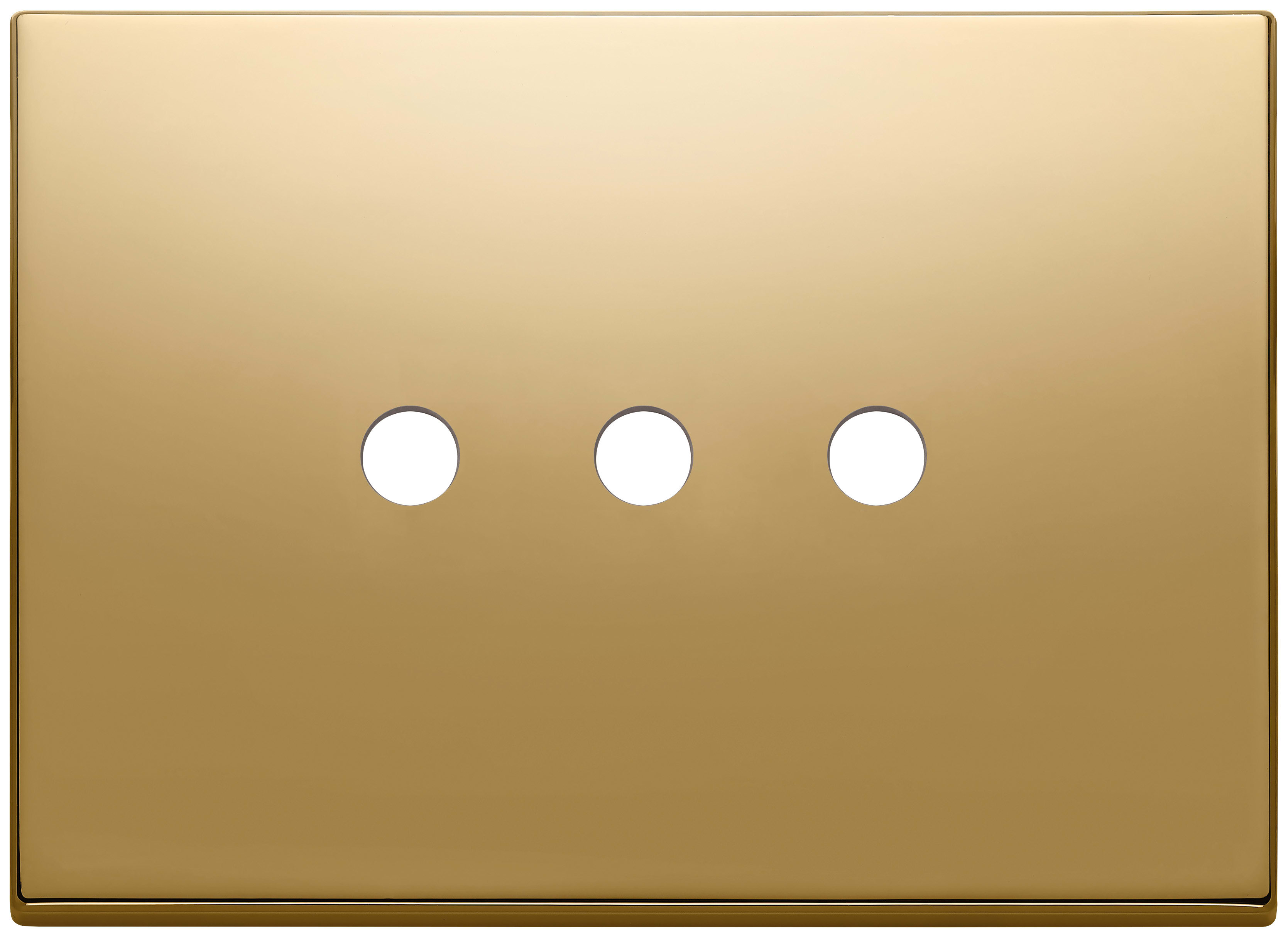 VIMAR SPA - VIW22683.RN.3.82 Placca 3Mx3 Tondo oro