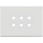 VIMAR SPA - VIW22693.RN.01 PLACCA 3MX6 TONDO BIANCO MATT
