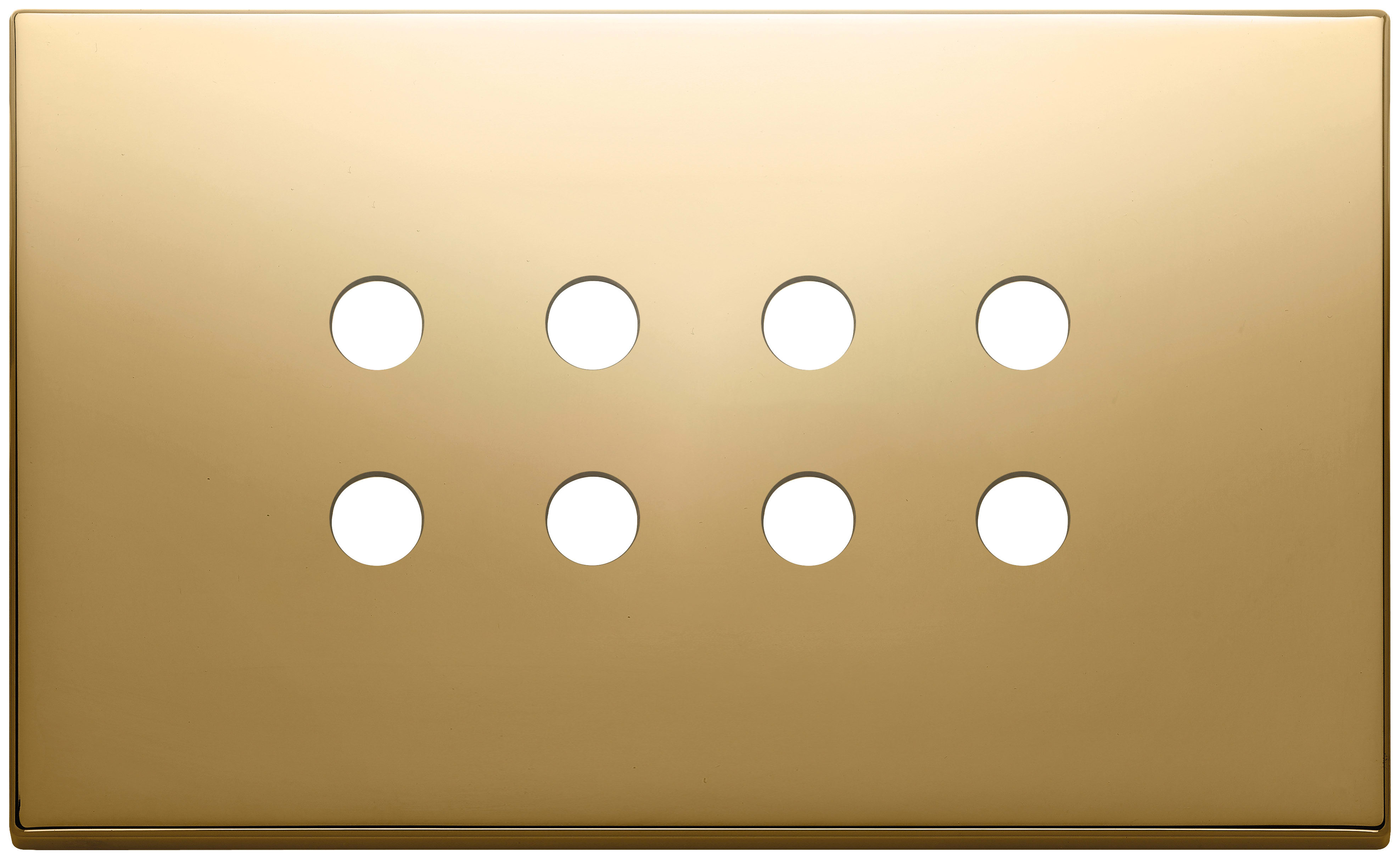 VIMAR SPA - VIW22694.RN.82 Placca 4Mx8 Tondo oro