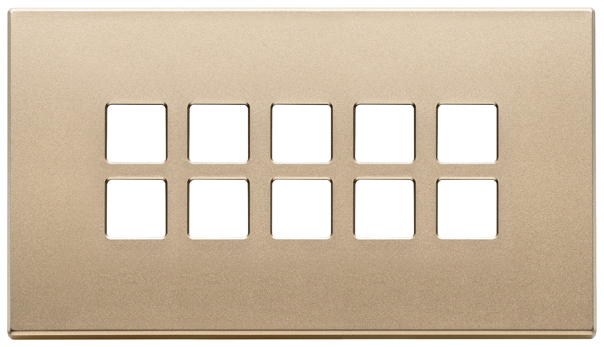 VIMAR SPA - VIW22699.88 PLACCA 5MX10 BS FLAT ORO SATINATO