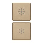 VIMAR SPA - VIW22751.3.88 DUE TASTI FLAT DIMMER ORO SATINATO