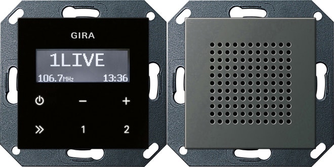 GIRA - GIR2280600 RADIO RDS IN ALTOPARL.