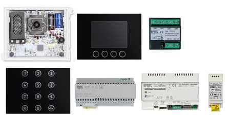 URMET SPA - UTD1783/833 KIT DIGITALE ALPHA 2V C/CALLME