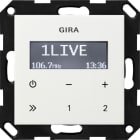 GIRA - GGI228403 RADIO RDS IN S/ALTOPARL. SYSTEM 55 BNC P