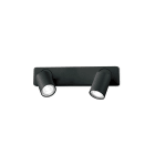 IDEAL LUX SRL - IUX229034 RUDY AP2 ROUND NERO