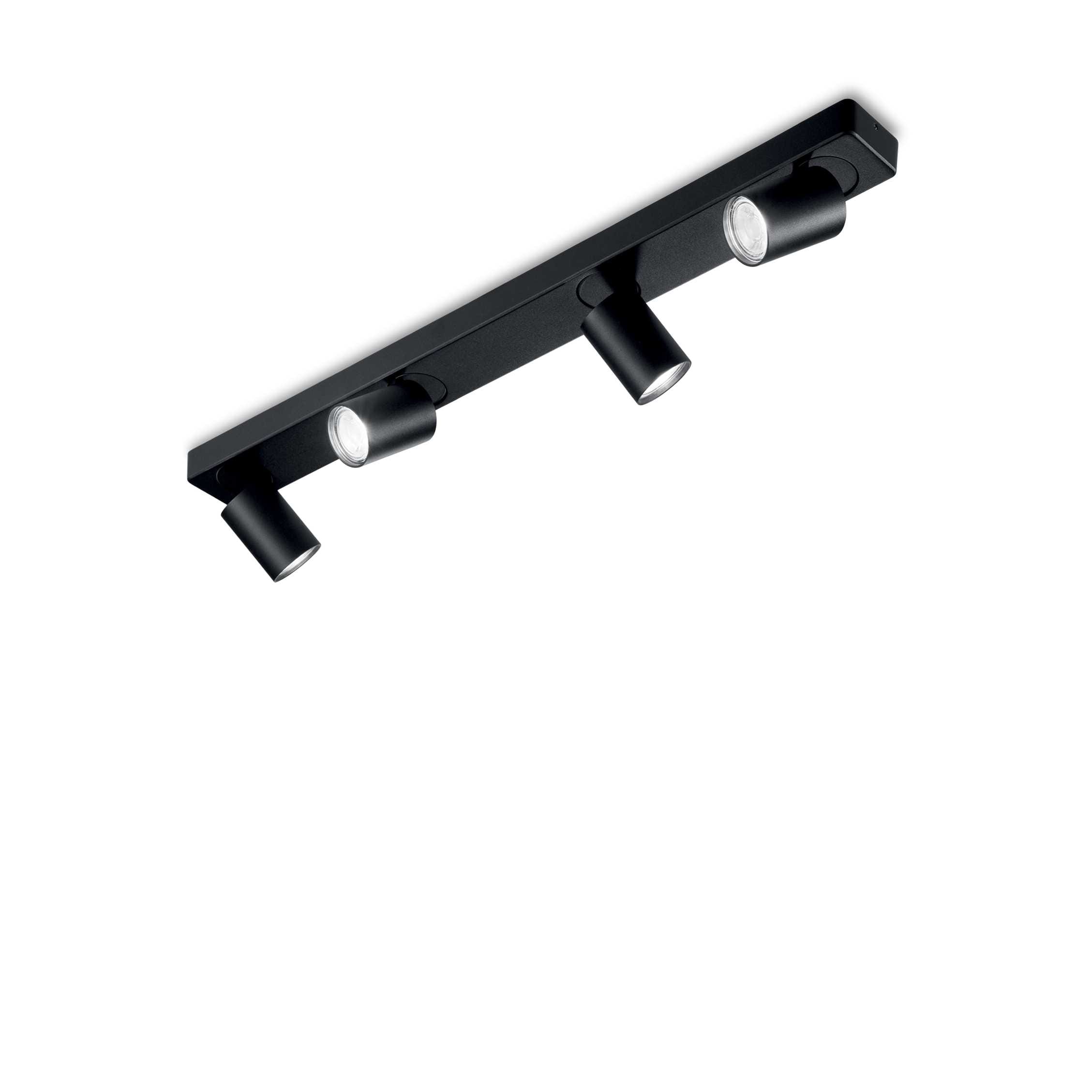 IDEAL LUX SRL - IUX229072 RUDY PL4 ROUND NERO