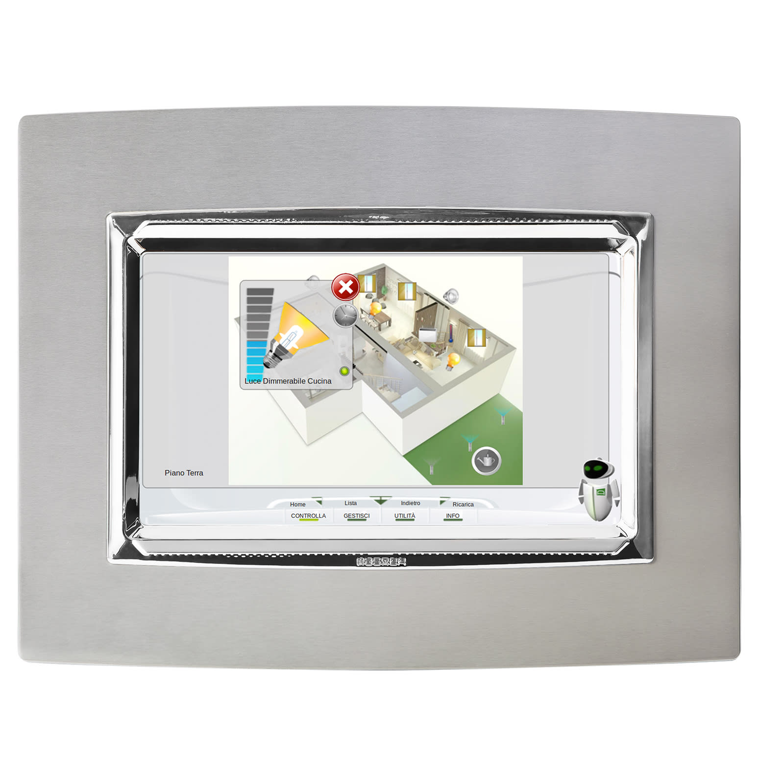 MASTER SRL - MST22HTV65 PLACCA ALLUMINIO TOUCH SCREEN TOSCA 2