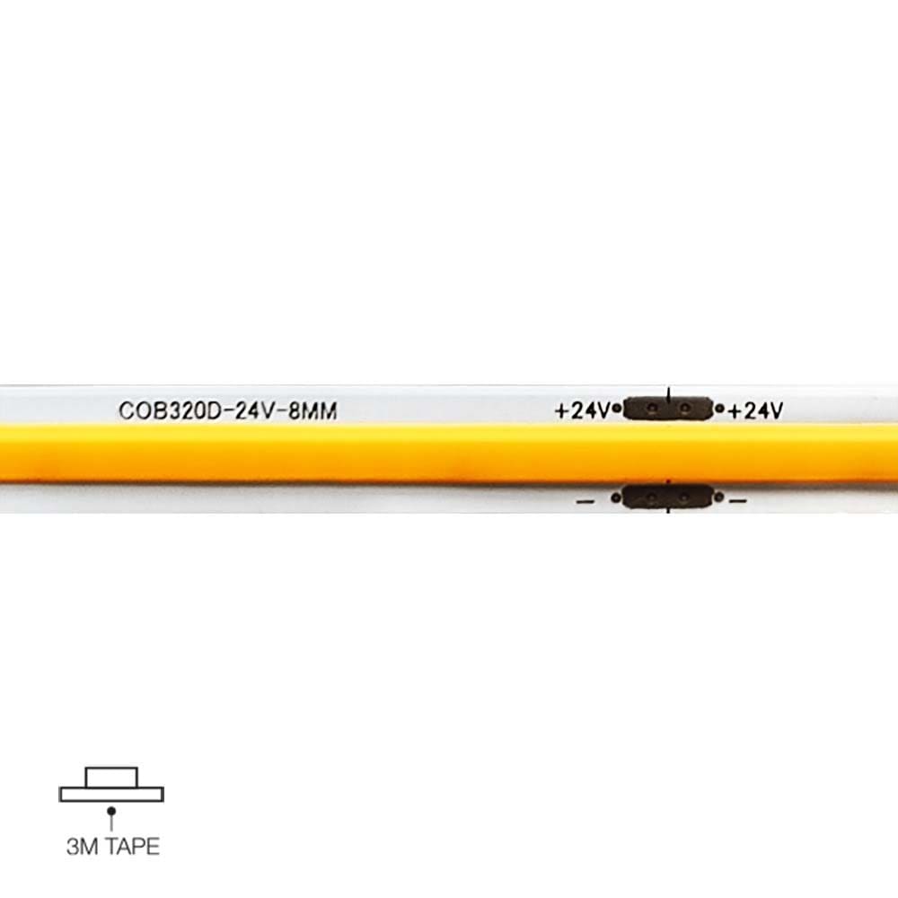 LINEA LIGHT (ILED) - ILDC0037NDI05000 RIBBON COB 24V 10W/M 320L 5MT 4000K