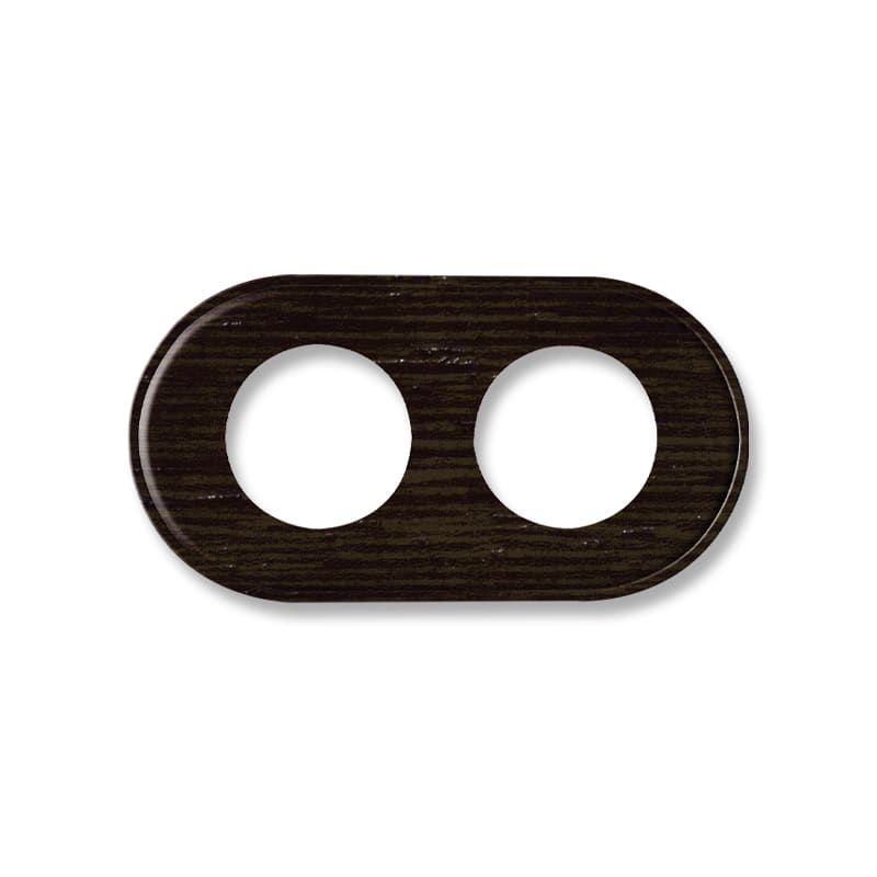GI GAMBARELLI - 1GI23.321.WG PLACCA TONDA 1 P LEGNO WENGE