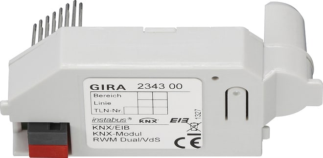 GIRA - GIR234300 MODULO KNX AVVIS.FUMO DUAL KNX