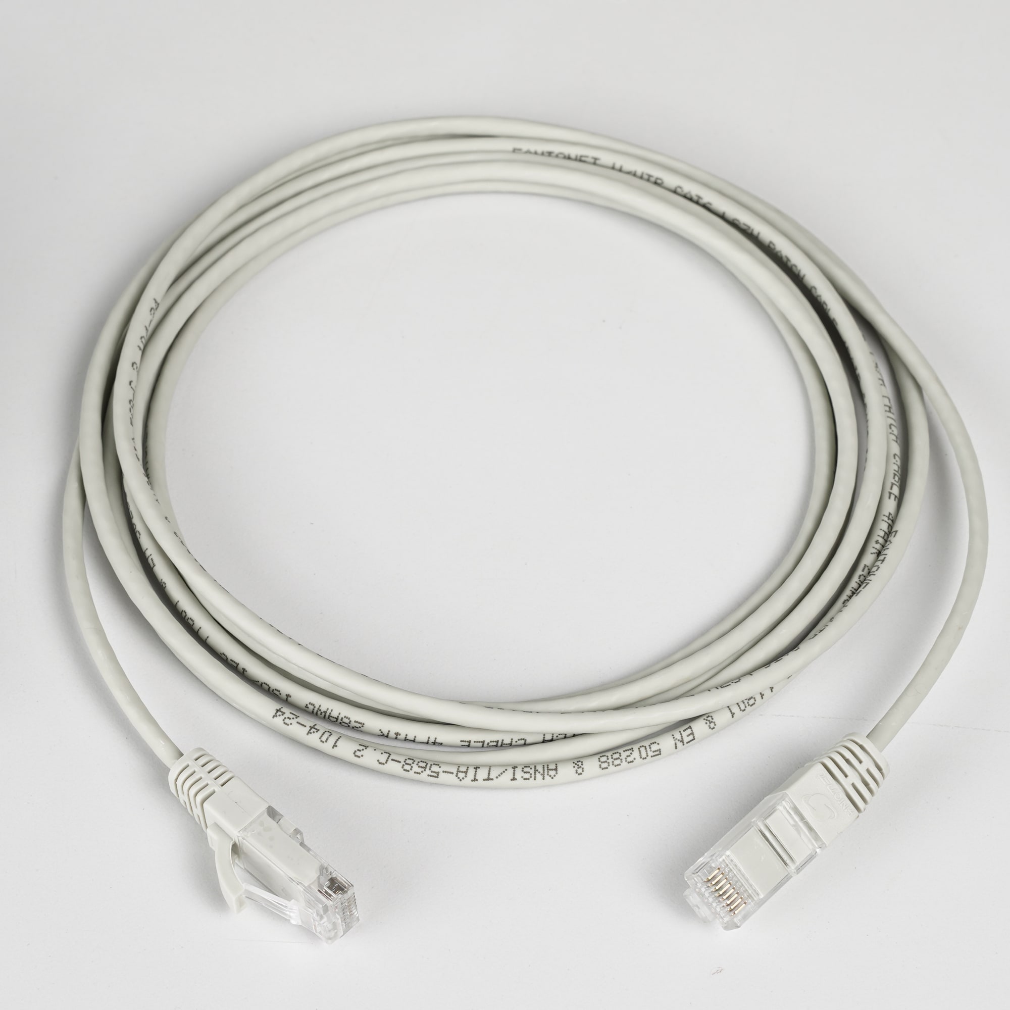 FANTON SRL - FME23539SS CAVO 5M RJ45 CAT.6A U/UTP SLIM GR